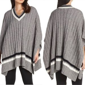 UGG "Weslynn" Poncho Sweater, Sample Size (Small)